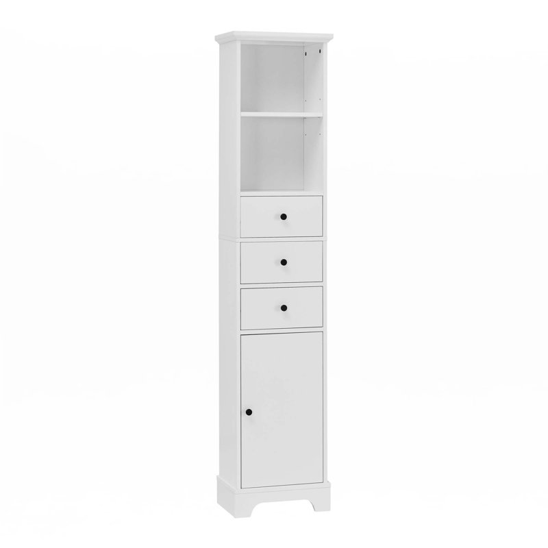 Grande armoire de salle de bain autoportante