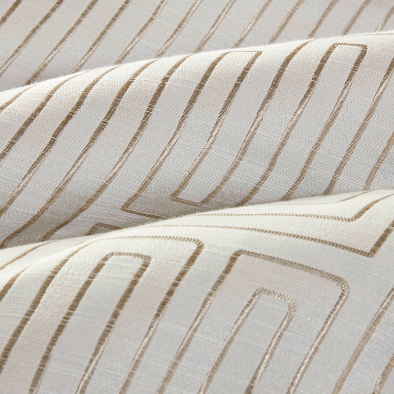 Ensemble d'édredon jacquard 10 pièces grand luxe ivoire