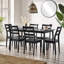 Rubberwood Solid Wood Dining Set-965076356-965076358-965076363