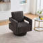 Fauteuil d'appoint pivotant à dossier creux et accoudoirs l 29,12 po-1913578879