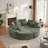 2-In-3 Round Oversized Recliner-1527174624