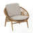 Coussin beige / structure brun clair est en rupture de stock sélectionné