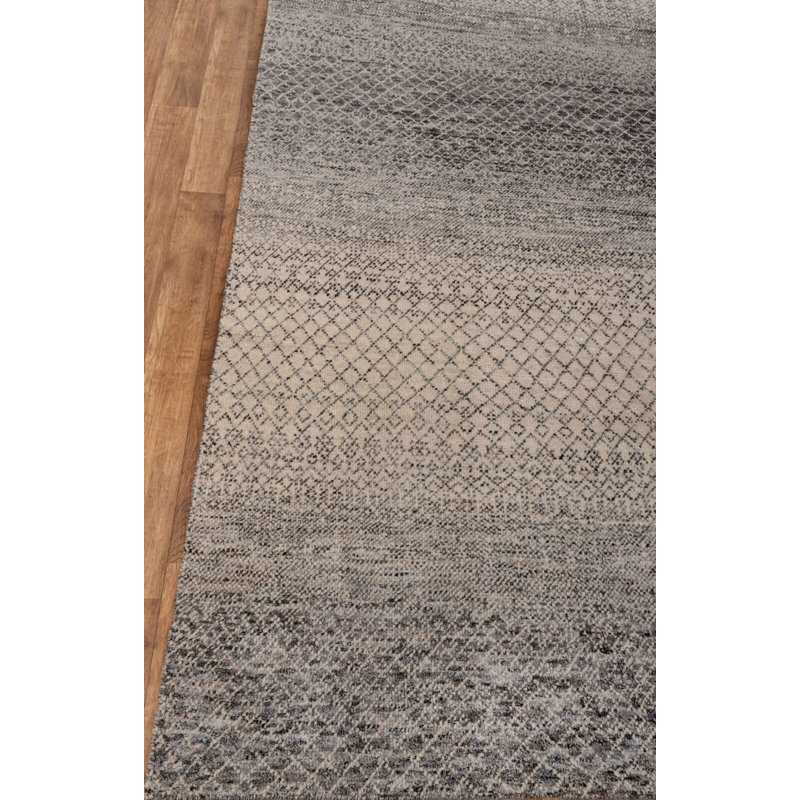 Tapis contemporain noué à la main Dover