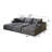 Compression Cloud Sofas, 102 Inch Corduroy Modular Modern Couch For Home