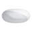 65 Inch Solid Surface Soaking Bathtub - Deep Soak Freestanding Tub