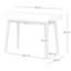 LINDHOLM 2-drawer desk