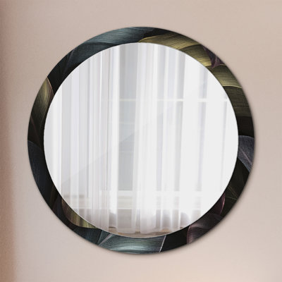 Huldar Glass Flat Wall Mirror