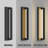 21" Dimmable LED Black Aluminum Outdoor Linear Wall Light-88572637