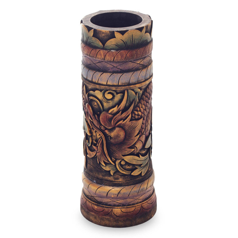 Anvi Handmade Wood Table Vase