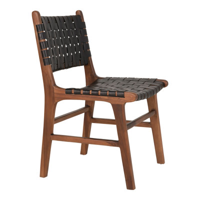 Ranlo 48cm H Solid Wood Side Chair