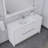Feike 60'' Single Bathroom Vanity with Solid Surface Top-1118931191