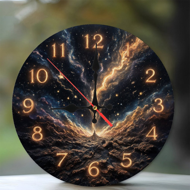 Horloge cosmique avec montée d'énergie