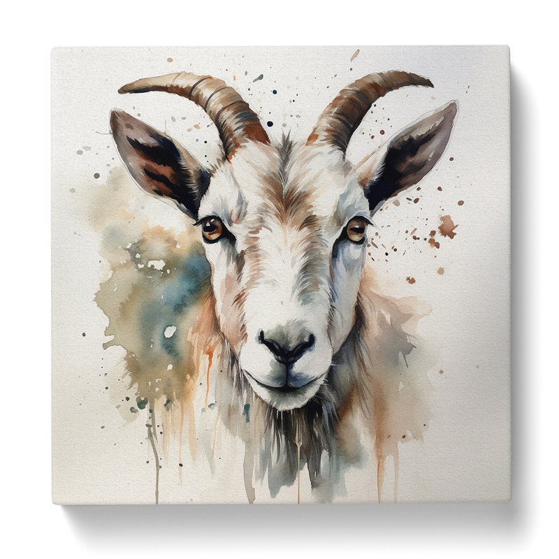 Goat Watercolour - No Frame Print