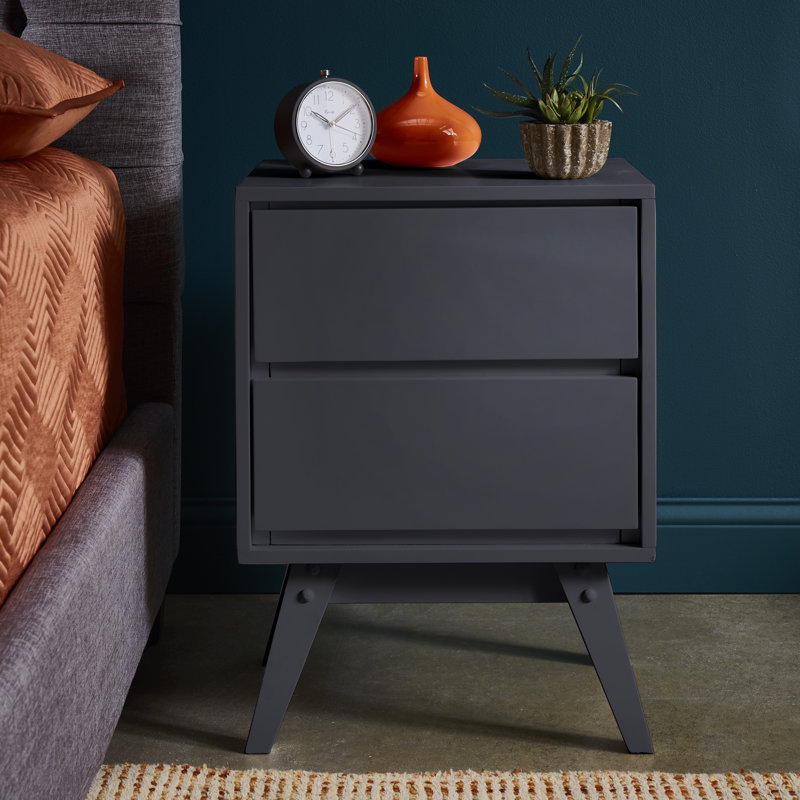 Holdsworth 18.15'' W Nightstand, Black