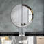 Huldar Glass Flat Wall Mirror