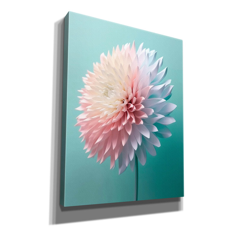 Art mural sur toile Red Barrel Studio® «Pink Bliss» par Incado, H 34 po x l 26 po x P 1,5 po