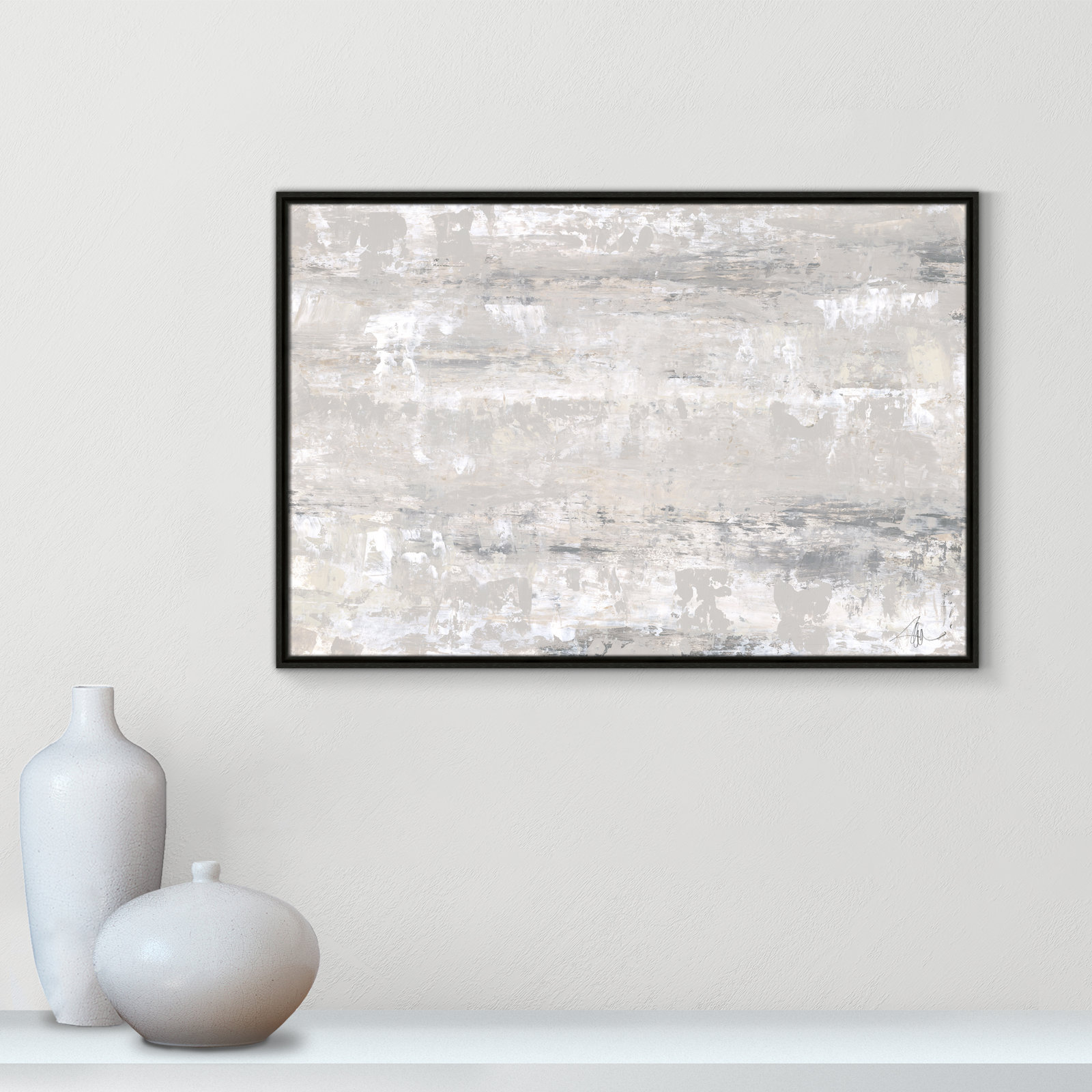 Desert Winds by Filippo Ioco - Print, 25.5" H x 37.5" W x 2" D, Espresso Framed Canvas
