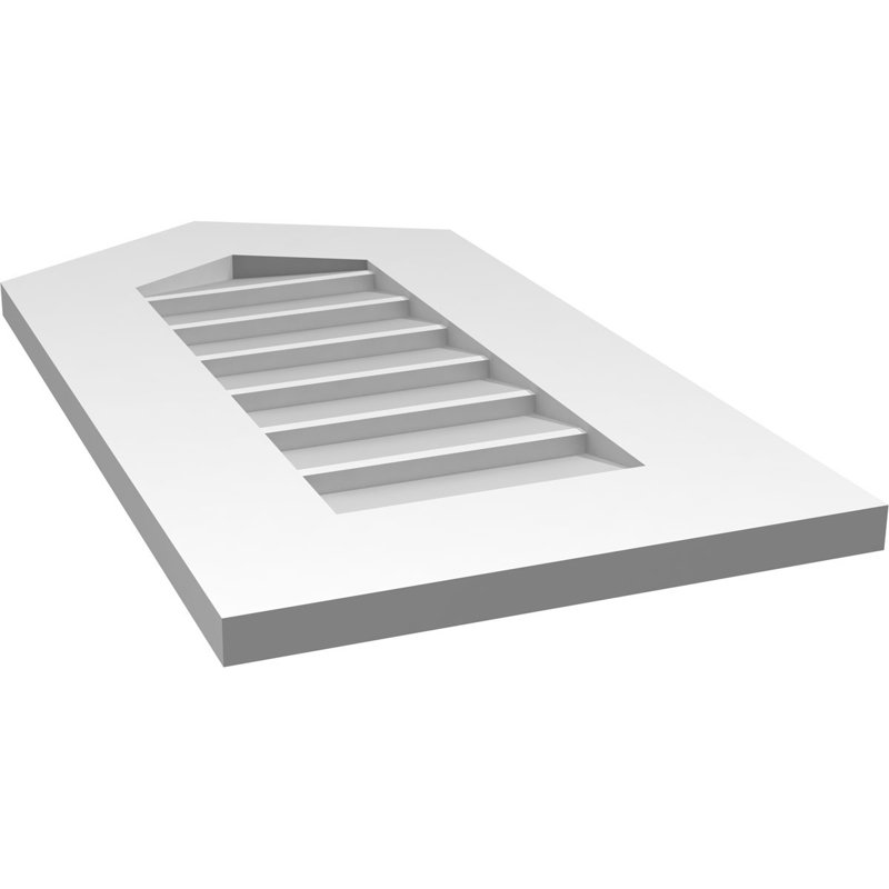 Ventilateur à pignon en uréthane non-fonctionnel Signature, H 26 po x l 14 po x P 1 po