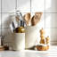 Ceramic / Porcelain Round Utensil Crock