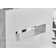 Alezzo Modern High Gloss Extendable Dining Table Set with 6 Luxury Velvet Dining Chairs