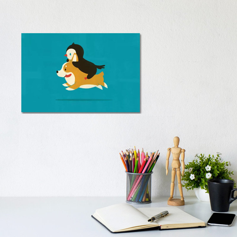 Like The Wind by Jay Fleck - Wrapped Canvas Print, 20.32cm H x 30.48cm W 1.905cm D