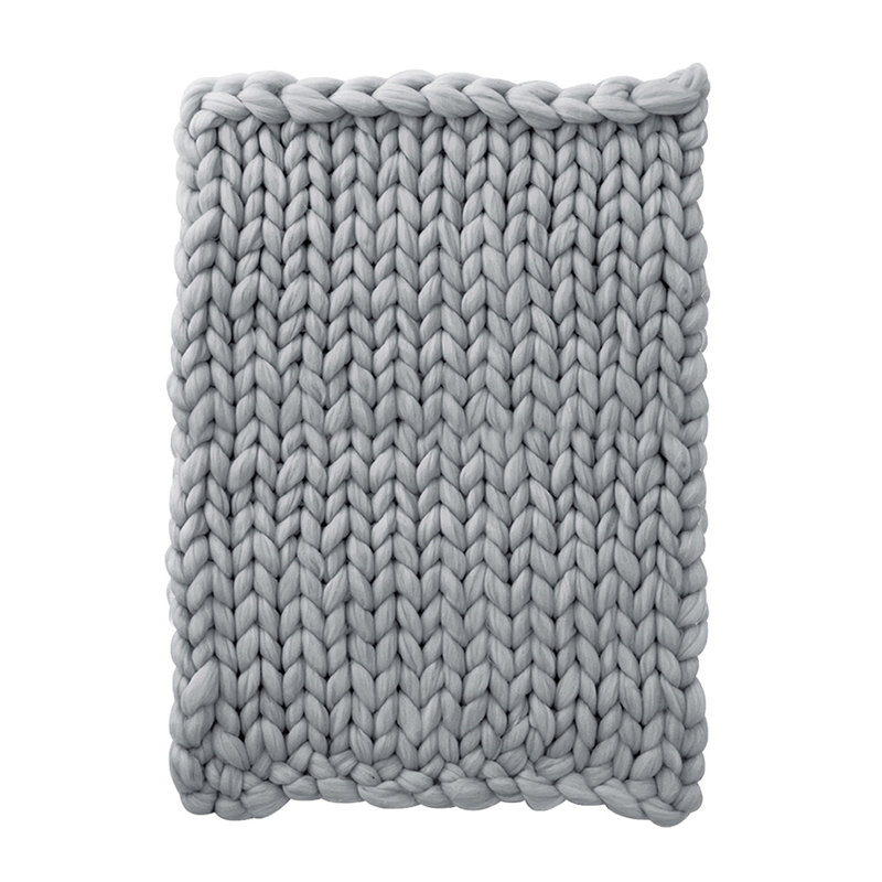Casper Machine Tufted Throw Blanket, Grey, W120 x L150cm