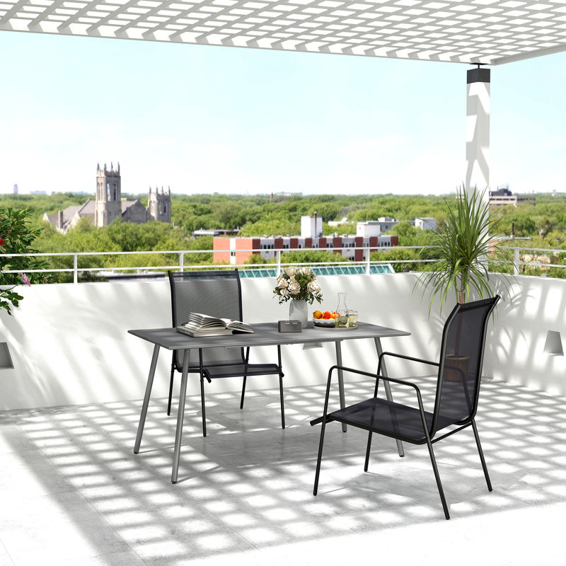 Rectangular 6- Person 150Cm L Dining Table