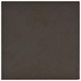 Quarry 6" x 6" Ceramic Klinker Bullnose Tile Trim in Chocolate Black