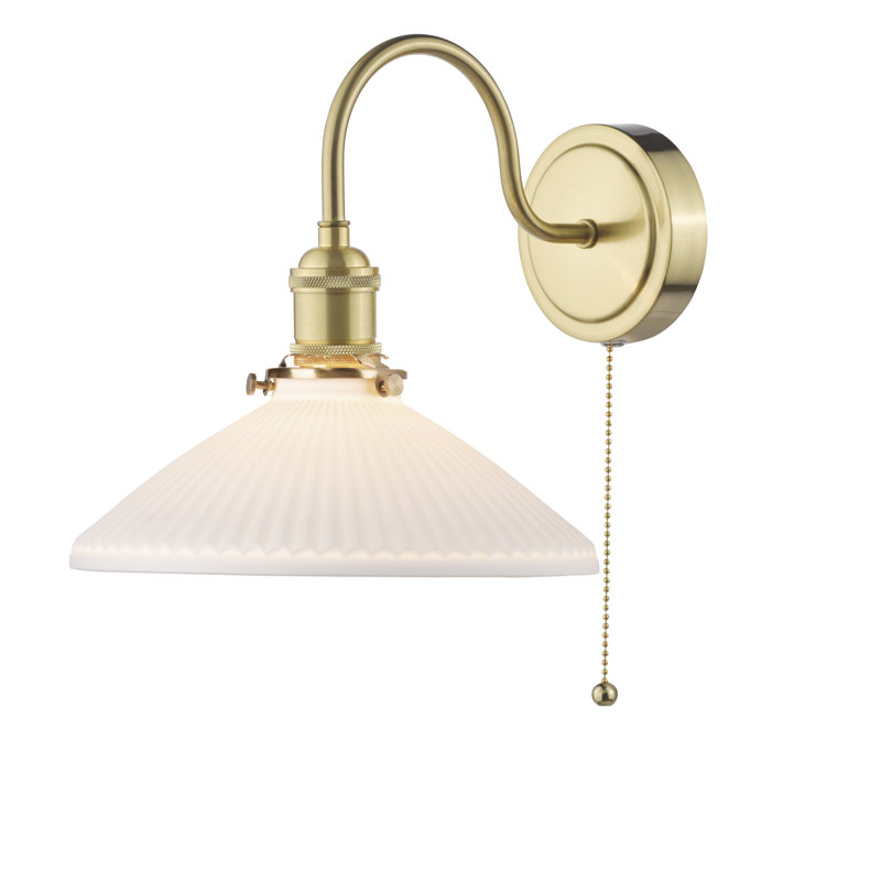 Wall Light, Natural Brass