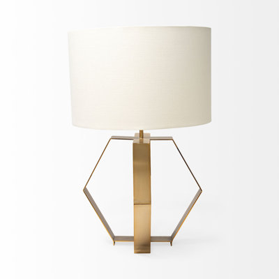 Lampe de table 26,6 po or