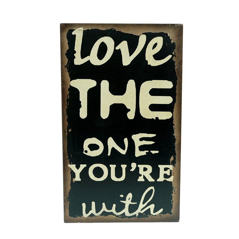 Décoration murale «Love The…»