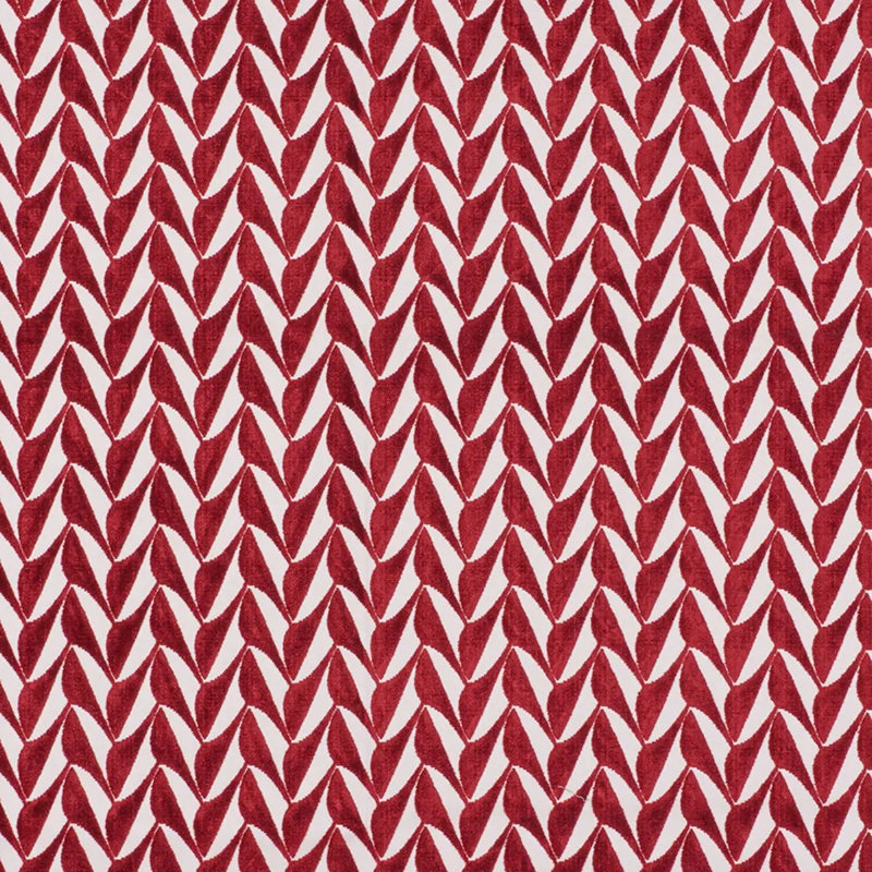 Tissu Schumacher x David Kaihoi Spades, Rouge