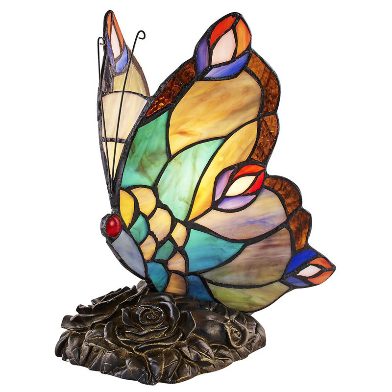 Golston Beautifully Hand Crafted Ornament Tiffany Lamp