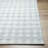 Lavande Plaid Wool Area Rug in Gray-683211791