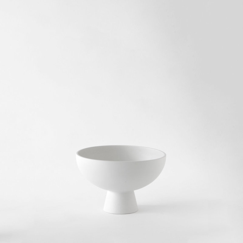 Strøm Bowl by Nicholai Wiig-Hansen, Vaporous Gray, 3.94" H x 5.91" W x 5.91" D