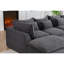 Canapé modulaire en velours côtelé 129,8 pouces Compression