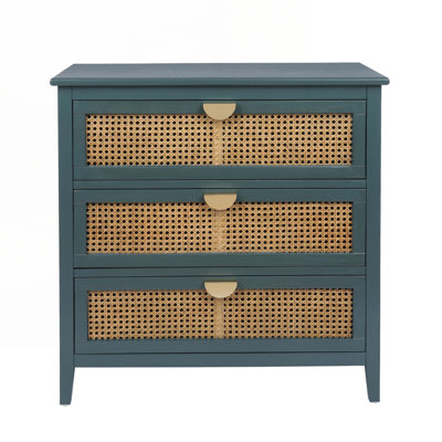 Wood Console Table with3 Drawers,Four Legs