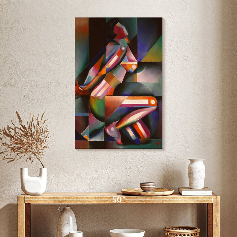 Leisha Roundism VI, 36" H x 24" W