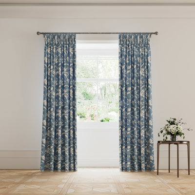 Daffodil Dreams 100% Cotton Room Darkening Curtain