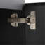 Meuble-lavabo mural sophistiqué avec lavabo en céramique de qualité supérieure et armoire élégante