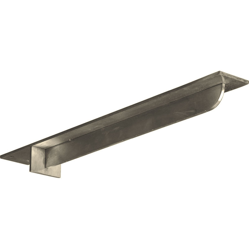 Support de soutien Heaton, Acier Inoxydable, 3 po x 16 po