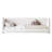 Twin Size Montessori Floor Bed with Upholstered Headboard & Armrests, Velvet Low Platform Bed Frame, Kids Floor Bed, Beige-571790140