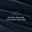 Ensemble de draps en microfibre doublement brossée 4 pièces Becky Cameron 1800 Series-2038499677-2038499684
