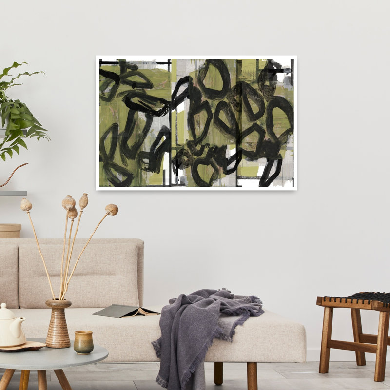 Art contemporain contemporain, art contemporain, H 24 po x l 36 po