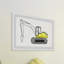 Anyan 'Jackhammer Truck' Framed Print-1771390698