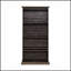 Vitrine à 4 niveaux en verre avec portes rabattables pour objets de collection et décoratifs, solution de rangement durable et élégante-1247814850