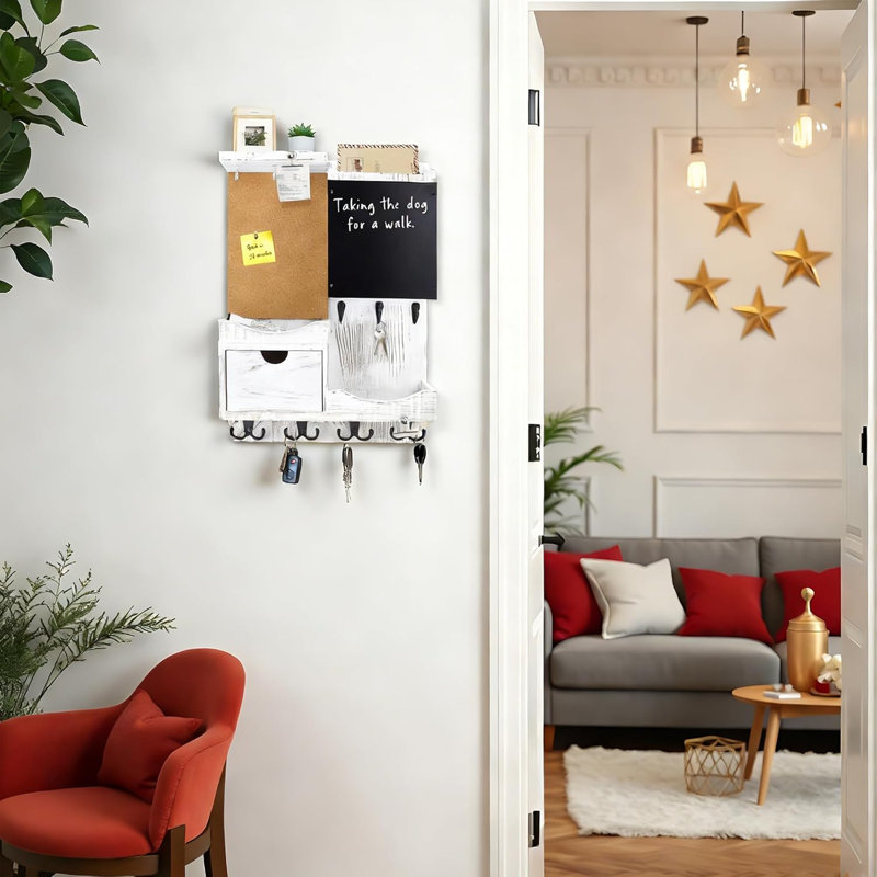 Home Decoration Wall Hanging, White