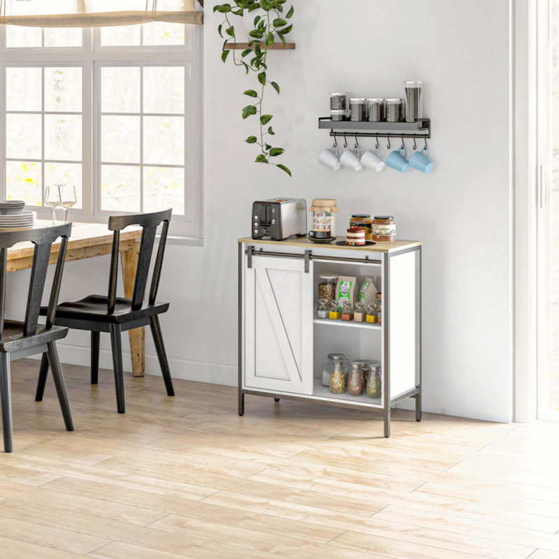 Buffet Damita, Brun / Blanc