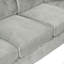 Canapé modulaire de 105 po avec repose-pieds avec rangement, canapé en L avec 2 coussins et porte-gobelets, canapé modulaire avec méridienne réversible