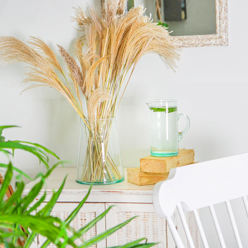 20pc Recycled Glassware Set - By Nicola Spring, Transparent
